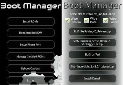 Boot Manager, ya puedes tener hasta cinco ROMs en tu Android