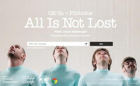 All is Not Lost, el nuevo video de Ok GO