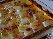 Patatas gratinadas nata queso