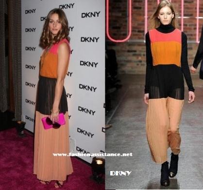 Street Style: Olivia Palermo o cómo mejorar un vestido de  DKNY