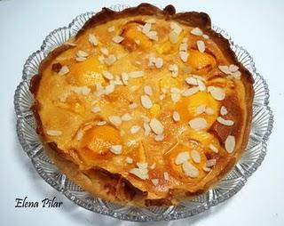Tarta de Melocotones con Almendra (sin azúcar)