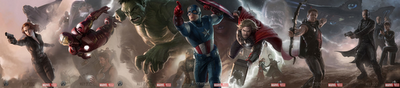 Pormocion del Capitan America y de The Avengers