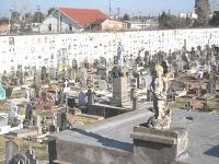distintas fotos del Cementerio Municipal de Azul