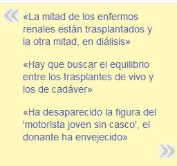 Los trasplantes en cadena se harán con otros países vecinos