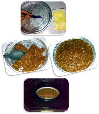 Tarta crema de orujo y frutas del bosque