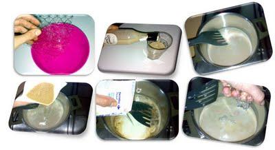 Tarta crema de orujo y frutas del bosque