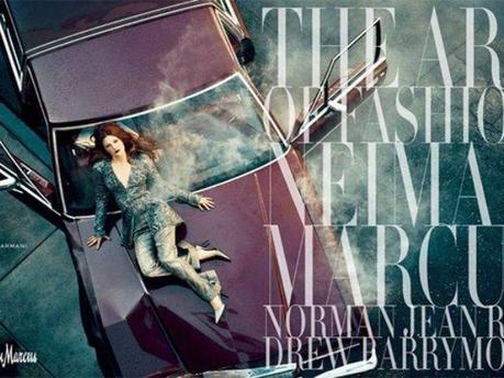 Drew Barrymore para Neiman Marcus