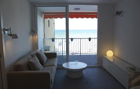 proyectos três: el DESPUÉS de un apartamento en la playa salon12