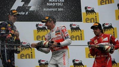 Button logra la victoria en Hungaroring