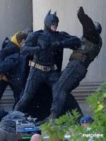 Ya vemos a Batman en la nueva remesa de fotos del rodaje de 'The Dark Knight Rises'