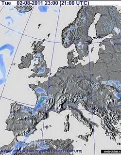 ¿ Cómo será el tiempo en España durante el mes de agosto de 2011 ?