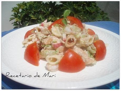 ENSALADA DE PASTA DE COLORES