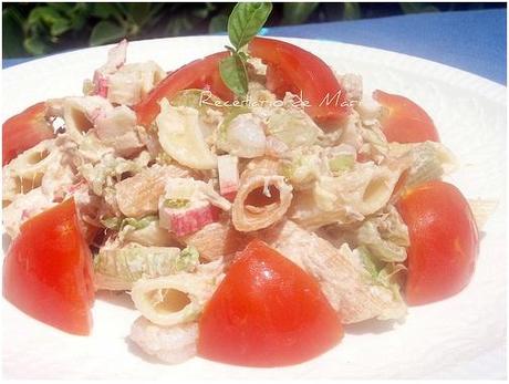 ENSALADA DE PASTA DE COLORES