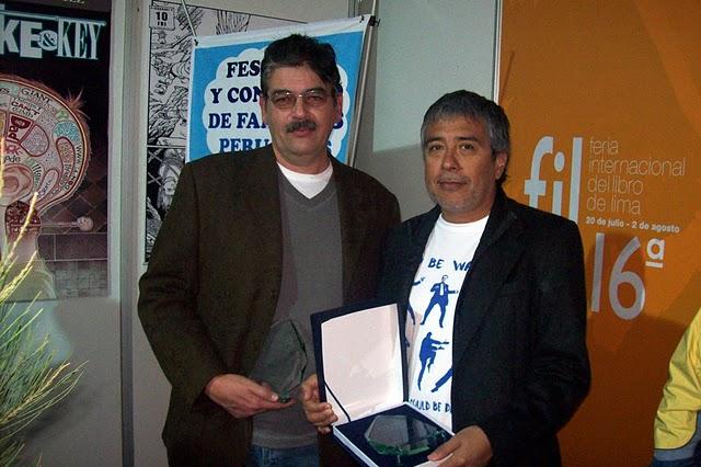 Oscar Malca y Mario Molina ganadores del II Premio Librería Contracultura de Novela Gráfica