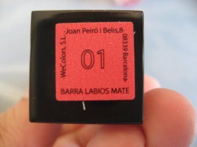 Nuevos labiales para la colección