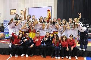 La selección femenina U19 se alza con la plata en el Mundial de Chile tras perder ante Estados Unidos   (46-69)