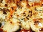 Lomos Merluza gratinados horno Calabacín Mahonesa