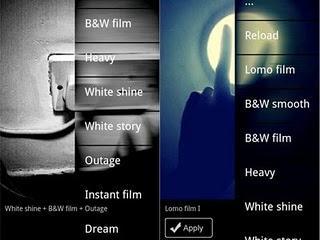 Aplicación para editar fotos en Android