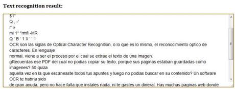 ¿Cómo extraer el texto de un PDF, o una imagen?