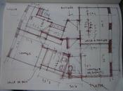 Pyrénées, Paris 75020: Situation actuel (salle manger, chambres)