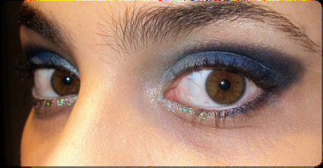 Maquillaje de hoy (MDH): Azules con Glamour Doll Eyes