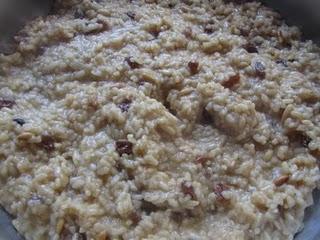 ARROZ CON PASAS Y PIÑONES