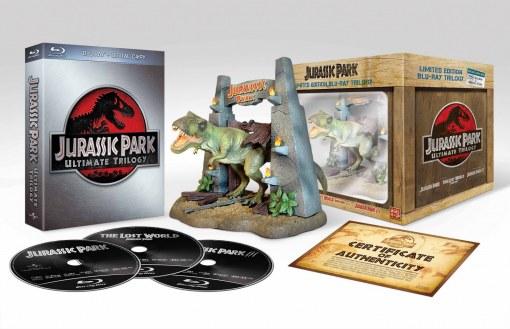 Ediciones y Lanzamientos: “Jurassic Park – Ultimate trilogy” por fín en Blu ray