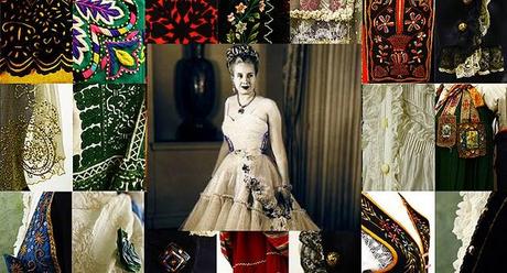 En Buenos Aires. Fantástica exposición. Evita y los 800 trajes del pueblo español. Una colección única en el mundo.