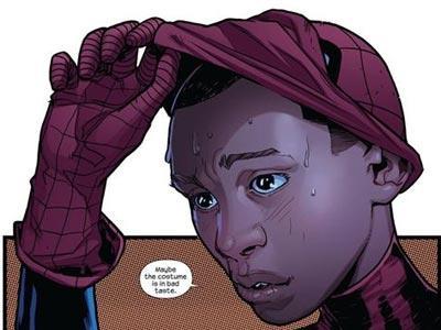 El Espaiderman Spiderman Miles Morales