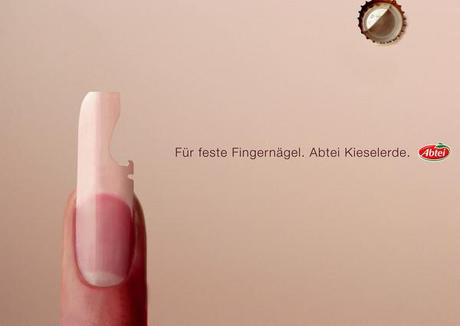 Se busca: Anuncios creativos de laca de uñas