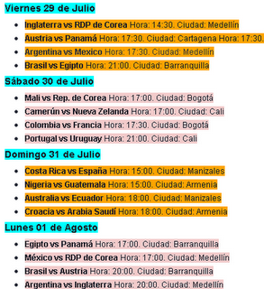 VÍDEO RESUMEN DE TODOS LOS PARTIDOS DEL MUNDIAL SUB-20