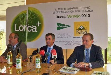 Rueda Verdejo 2010 para ayudar a Lorca