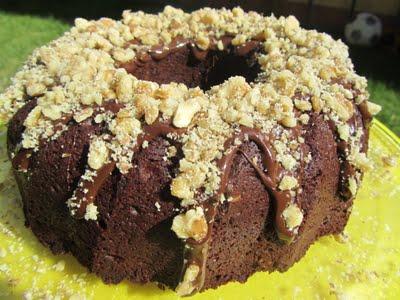 QUEQUÉ DE CHOCOLATE Y NUECES