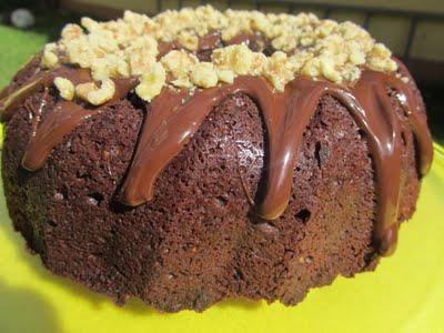 QUEQUÉ DE CHOCOLATE Y NUECES