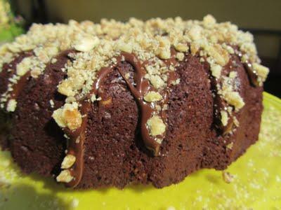 QUEQUÉ DE CHOCOLATE Y NUECES