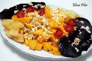 Ensalada de Arroz antioxidante (integral)