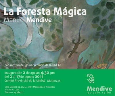 En Matanzas La Foresta Mágica, de Manuel Mendive