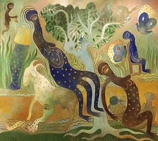 En Matanzas La Foresta Mágica, de Manuel Mendive