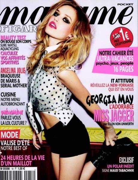 Magazine Cover: Giorgia May Jagger para Madame Figaro!