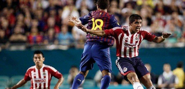Los goles del Chivas 4-1 Barcelona; 3 de agosto de 2011 [Video]