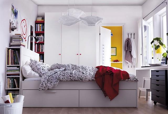 Novedades #Ikea 2012: Dormitorios. Imágenes de Ambientes con lo más nuevo del catálogo.