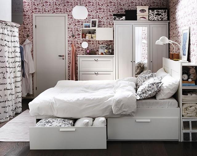 Novedades #Ikea 2012: Dormitorios. Imágenes de Ambientes con lo más nuevo del catálogo.