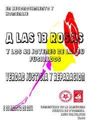 Acto homenaje Rosas 2011