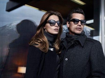 Daria Werbowy y Mark Vanderloo para Hugo Boss, Otoño/Invierno, 2011-2012