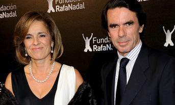 José María Aznar, Ana Botella y Leire Pajín asisten al funeral de Eduardo Zaplana Barceló, hijo de Eduardo Zaplana