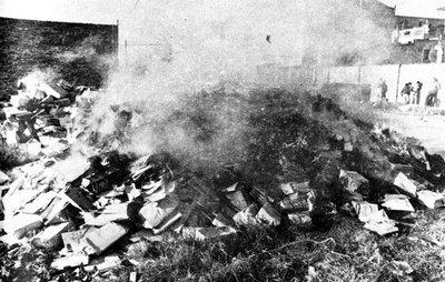 Miscelánea Literaria: la quema de libros en la II Guerra Mundial