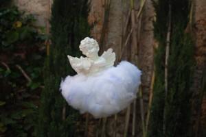 Mi ángel (Fira de la Flor, Girona, mayo del 2010) LA FELICIDAD SIMPLE, SOÑADA Y TANGIBLE… ÁNGEL MÍO!