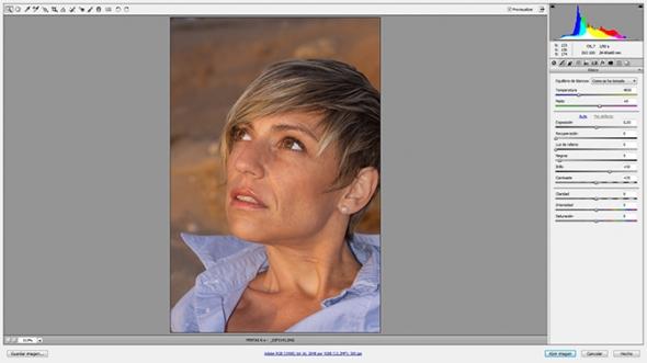 Flujo correcto para el revelado RAW