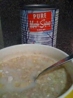 Avena + Leche de Arroz + Miel de Maple