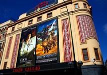 Tres cines en la Gran Vía de Madrid
